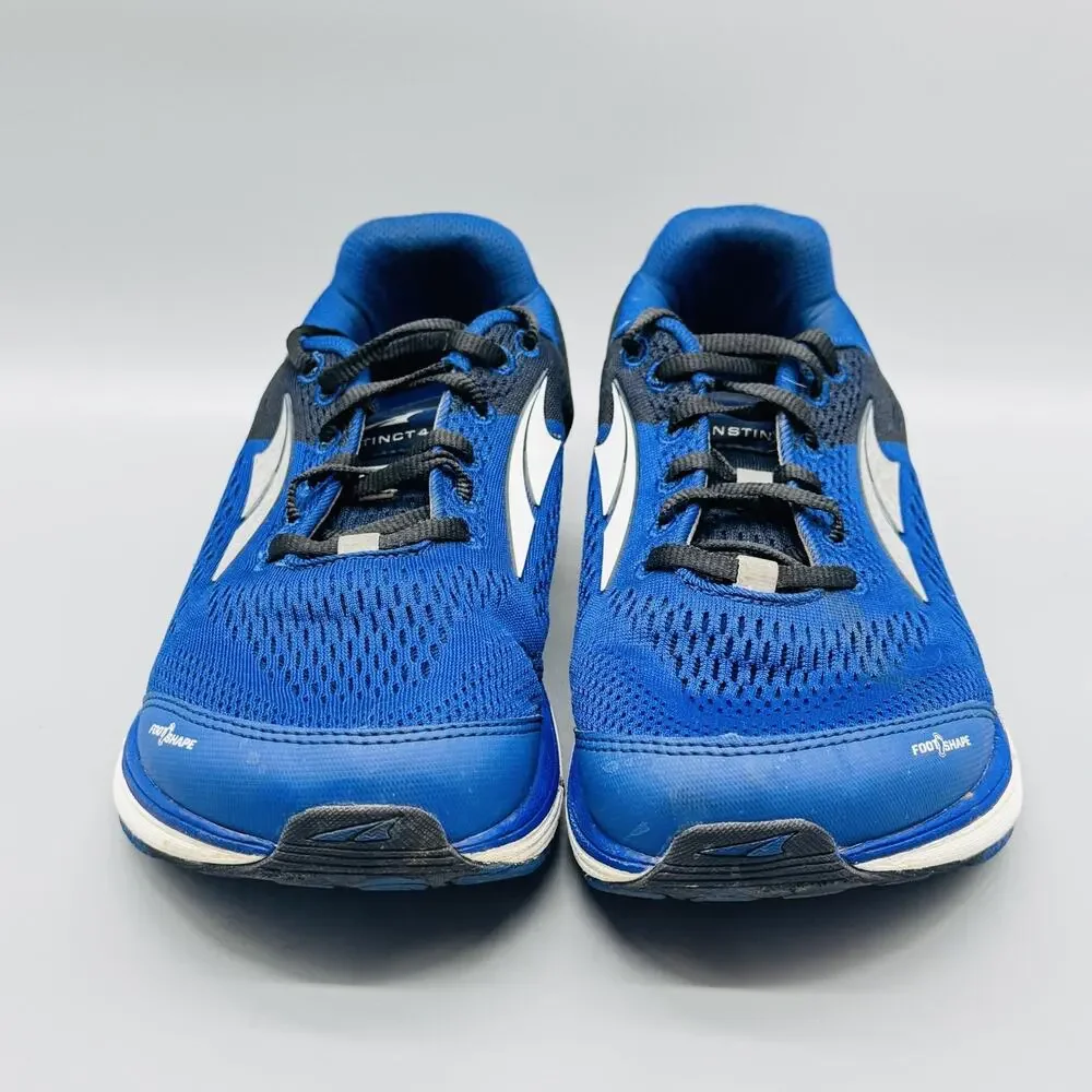 Altra Shoes Mens 9.5 Blue Zero Drop Instinct 4 Trail Running Athletic Sneakers